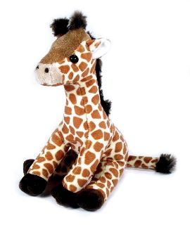 Obrázek z Žirafa plyš sedící 23cm 